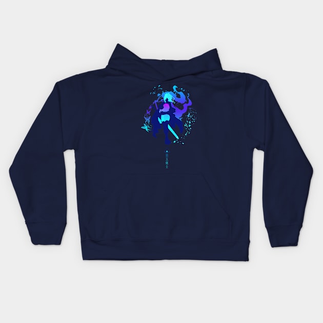 Swordsman Kids Hoodie by stingi